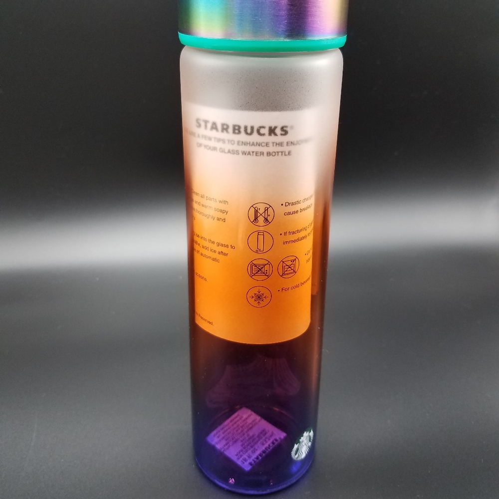 Starbucks ombre water bottle